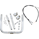 KLOCK WERKS HANDLEBAR KLIP 13 C-DH Charcoal Front - Driven Powersports