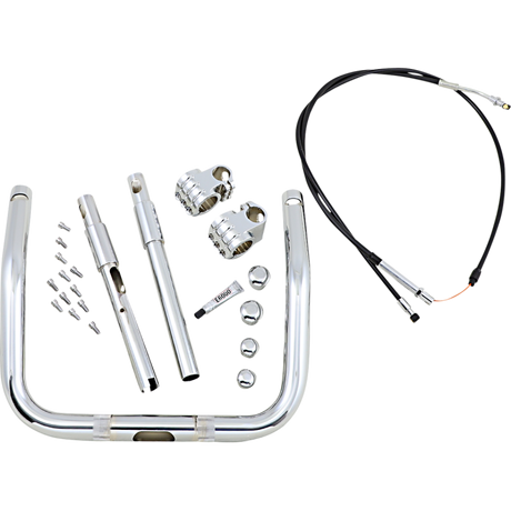 KLOCK WERKS HANDLEBAR KLIP 13 C-DH Charcoal Front - Driven Powersports