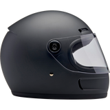 BILTWELL HELMET GRINGO SV Flat Black Right Side - Driven Powersports