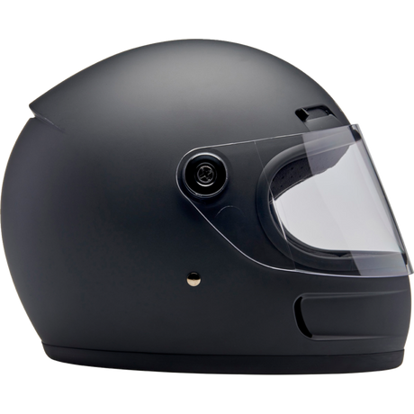 BILTWELL HELMET GRINGO SV Flat Black Right Side - Driven Powersports