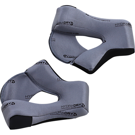 ICON CHEEKPAD AFLT H-DRY Gray Front - Driven Powersports