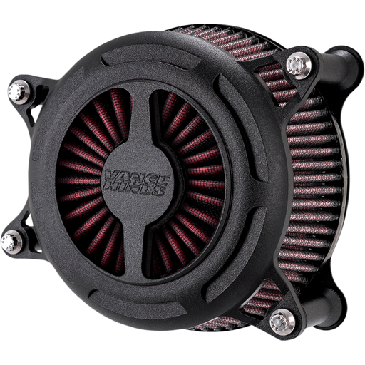 VANCE & HINES FL AIRCLEANER VO2BLD BW Front - Driven Powersports