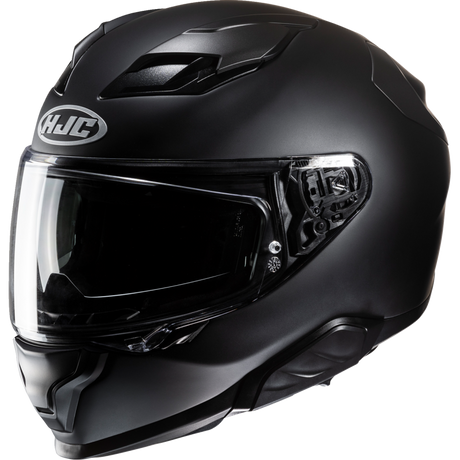 HJC F71 Semi Flat Black Front - Driven Powersports