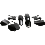 UFO YZ125/250 06-08 UFO BODY KIT Black 3/4 Front - Driven Powersports