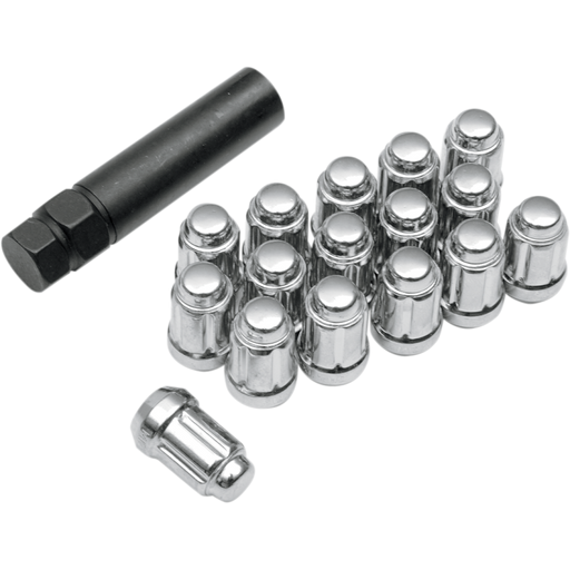 ITP 12mm X 1.50 CHROME LUG NUT TAPERED (16) 3/4 Front - Driven Powersports