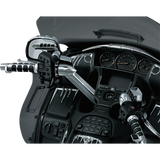 KURYAKYN 01-17 GL1800 CHROME HANDLEBAR TOP CVRS PN 3747 Application Shot - Driven Powersports