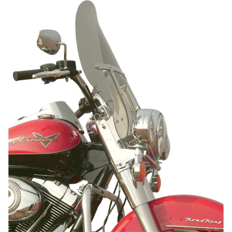 KLOCK WERKS TINTED FLARE W/SHIELD FLHR 16"94-19 Application Shot - Driven Powersports