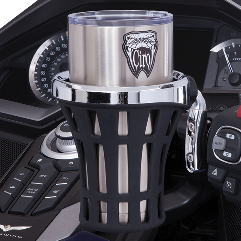 CIRO LLC MOUNT PERCH BIG Dark Chrome Front - Driven Powersports