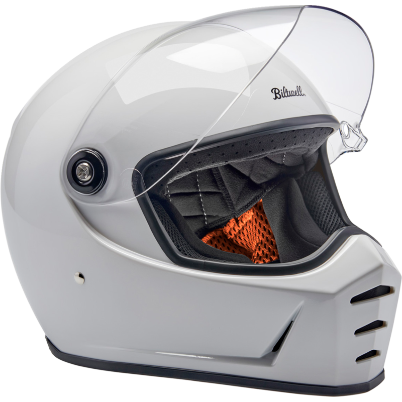 BILTWELL LANE SPLITTER ECE 22.06- GLOSS White Front - Driven Powersports