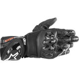 ALPINESTARS GP PRO V4 GLOVE Black Front - Driven Powersports