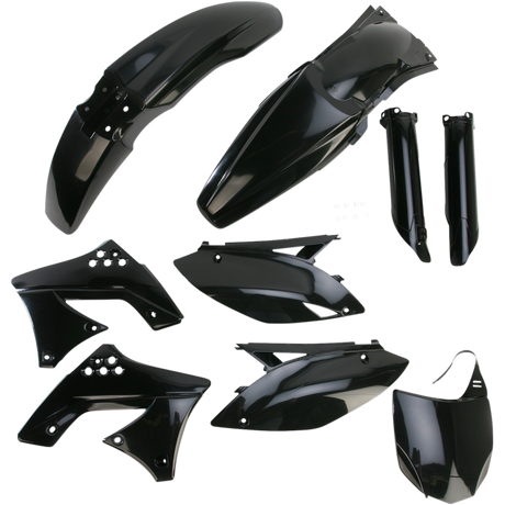 ACERBIS PLASTIC KIT FULL- KX250F:09-10 Black Top - Driven Powersports