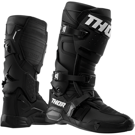 THOR BOOT RADIAL CE Black Front - Driven Powersports