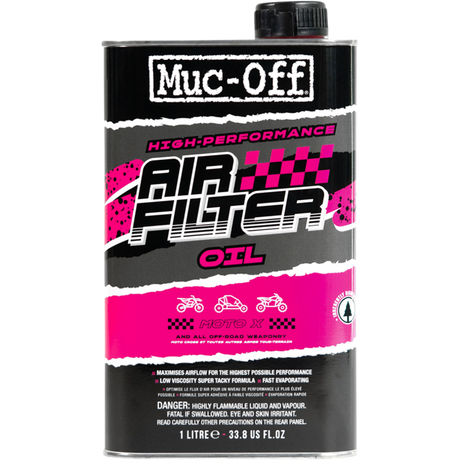 MUC-OFF OIL FOAM AIR FILTER 1L Front - Driven Powersports