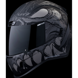ICON HELMET AIRFORM MIPS MANIK'RR Dark Black Front - Driven Powersports