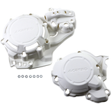 ACERBIS COVER X-PWR KIT K/H (2645510002) White Front - Driven Powersports