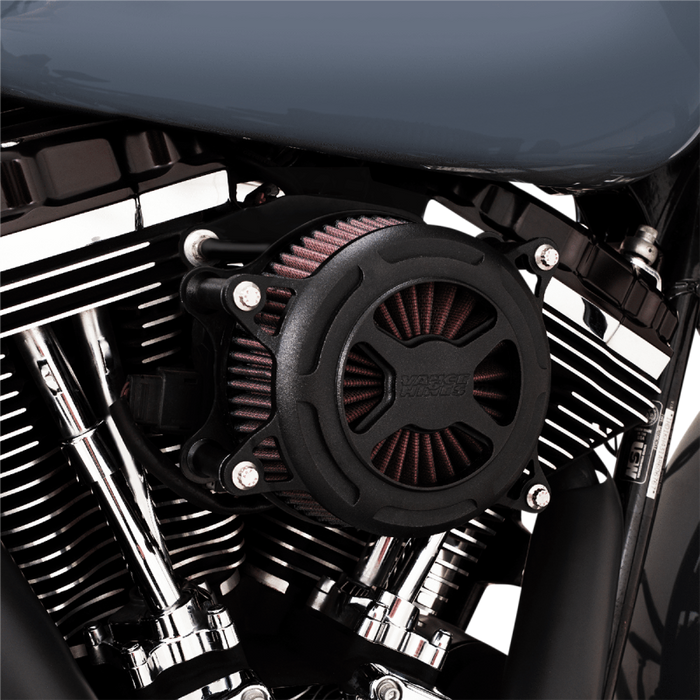VANCE & HINES FL AIRCLEANER VO2X BWKL Application Shot - Driven Powersports