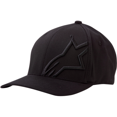 ALPINESTARS HAT CORP SHFT 2 Black/Black 3/4 Front - Driven Powersports