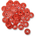 WOODY'S ROUND DIGGER ALUM SUPPORT PLATE 48PC Red 3/4 Front - Driven Powersports