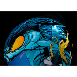 ICON HELMET AIRFORM MIPS MANIK'RR Light Blue Left Side - Driven Powersports