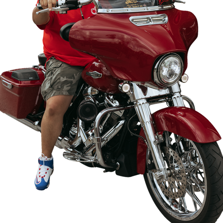CUSTOM DYNAMICS INSERT LEDVENT AM/WHT Chrome Application Shot - Driven Powersports