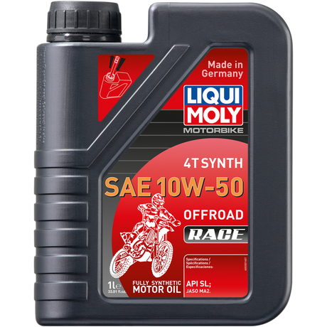 LIQUI MOLY (CS/6) OIL OFFROAD SYN 10W50 1L Front - Driven Powersports