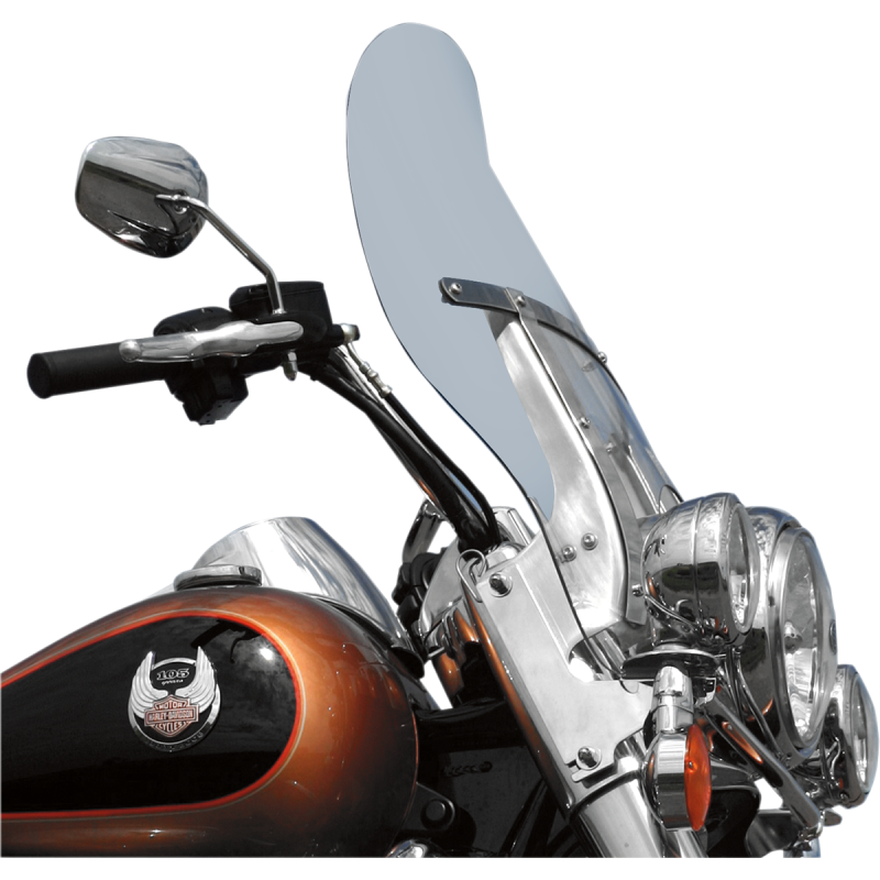 KLOCK WERKS 94-19 FLHR FLARE W/SHIELD Clear Application Shot - Driven Powersports