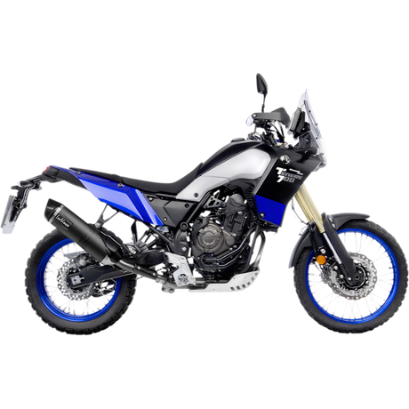 LEOVINCE MUFFLER LV1 TENERE 70 Black Application Shot - Driven Powersports