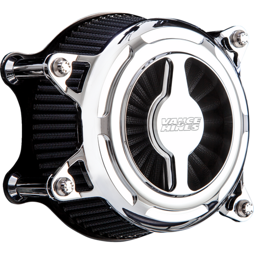 VANCE & HINES 18-21 ST AIRCLEANER VO2 Chrome Front - Driven Powersports