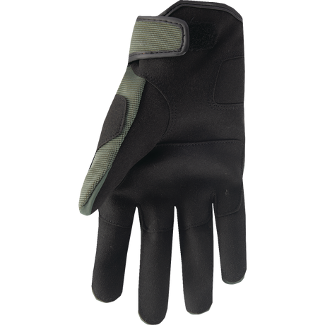 THOR GLOVE RANGE Army/Orange Back - Driven Powersports