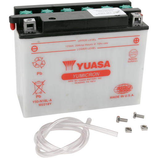 YUASA Y50-N18L-A YUMICRON 12 VOLT 3/4 Front - Driven Powersports
