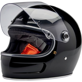 BILTWELL HELMET GRINGO SV Gloss Black Front - Driven Powersports