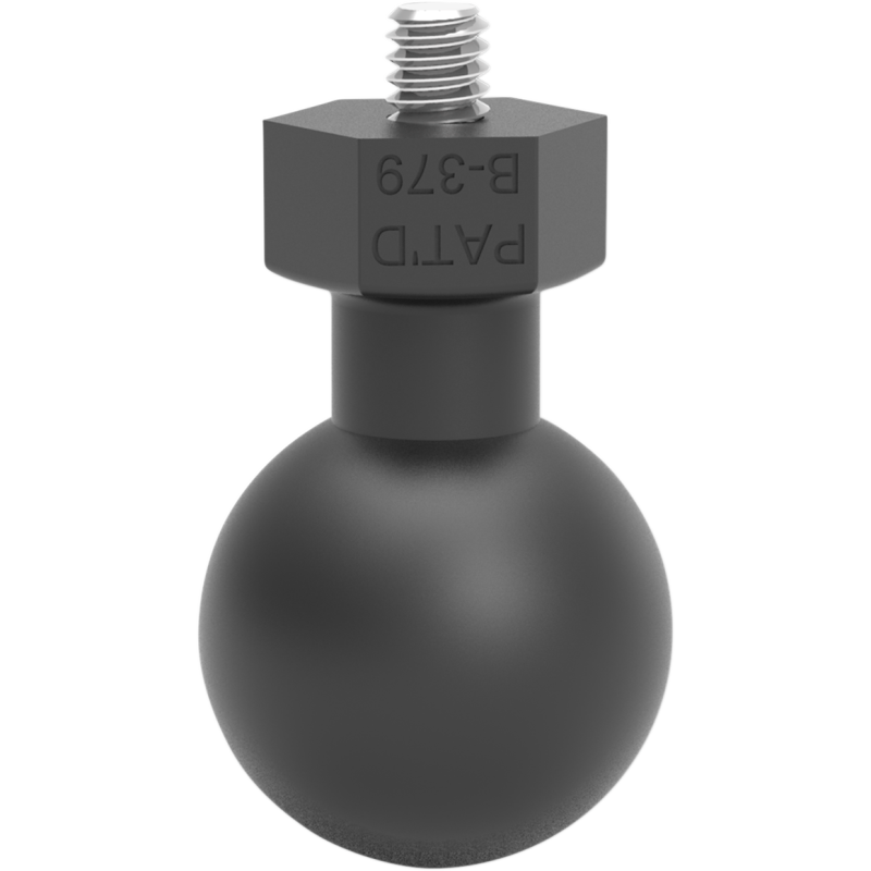 RAM MOUNTS BALL ADAPTER WITH 1"-6 THREADED POST (RAP-B-379U-M616) Other - Driven Powersports