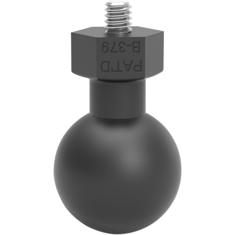 RAM MOUNTS BALL ADAPTER WITH 1"-6 THREADED POST (RAP-B-379U-M616) Other - Driven Powersports