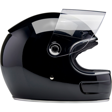 BILTWELL HELMET GRINGO SV Gloss Black Right Side - Driven Powersports