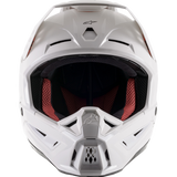 ALPINESTARS HELMET SM5 SOLID White Front - Driven Powersports