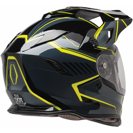Z1R RANGE 2.0 VOYAGER Gray/Hi-Viz Yellow Right Side - Driven Powersports