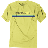 FACTORY EFFEX TEE SUZ THROWBACK Yellow Front - Driven Powersports
