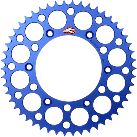 RENTHAL TWINRING SPROCKET 1500-420-48GP Blue Front - Driven Powersports