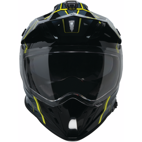 Z1R RANGE 2.0 VOYAGER Gray/Hi-Viz Yellow Front - Driven Powersports