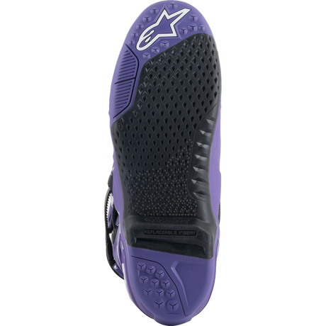 ALPINESTARS BOOT TECH 10 Purple/Black Bottom - Driven Powersports