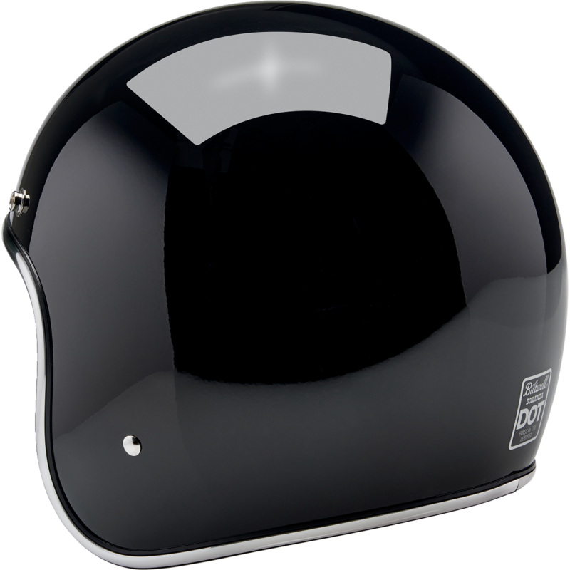 BILTWELL HELMET BONANZA Gloss Black Other - Driven Powersports