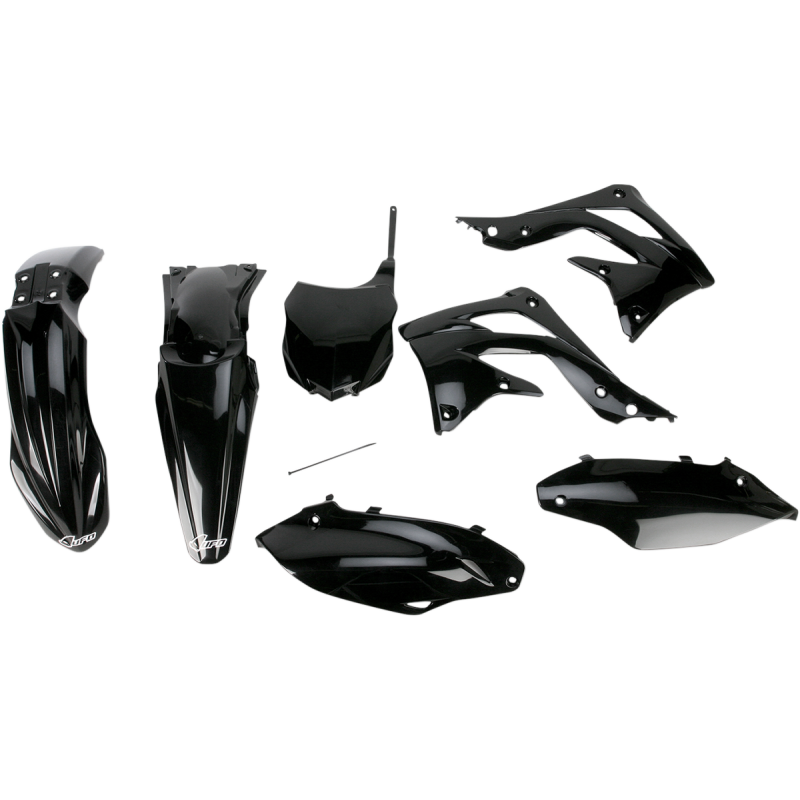UFO BODY KIT KXF450 2013 Black 3/4 Front - Driven Powersports