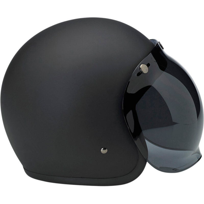 BILTWELL HELMET BONANZA Flat Black Right Side - Driven Powersports
