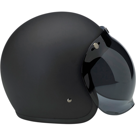 BILTWELL HELMET BONANZA Flat Black Right Side - Driven Powersports