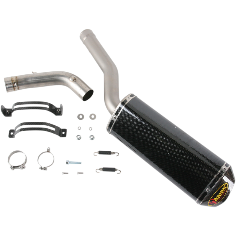 AKRAPOVIC 06-07 GSXR600/750 "T" SO CF/CF-TIP Front - Driven Powersports