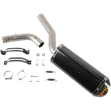 AKRAPOVIC 06-07 GSXR600/750 "T" SO CF/CF-TIP Front - Driven Powersports