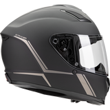 SENA STRYKER SMART HELMET FULL-FACE DOT Matte Black Front - Driven Powersports
