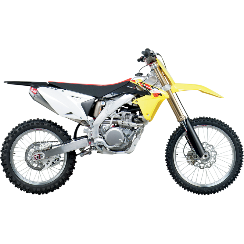 YOSHIMURA 08-17 RMZ450 RS4-COMP FS AL/CF-TIP*94dB Application Shot - Driven Powersports