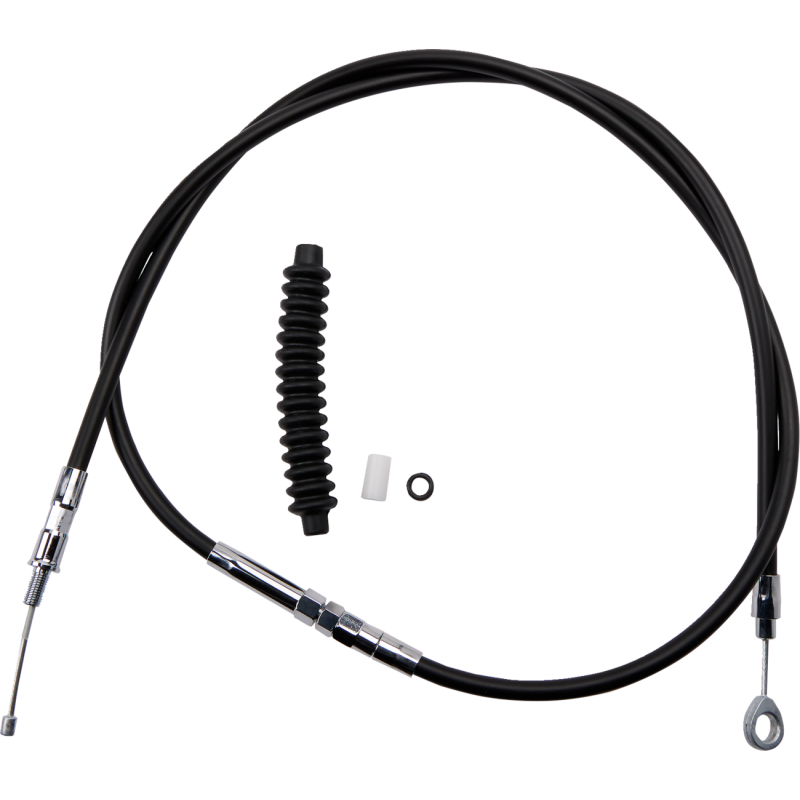 DRAG SPECIALTIES BLACK FL HE CLUTCH CABLE Front - Driven Powersports