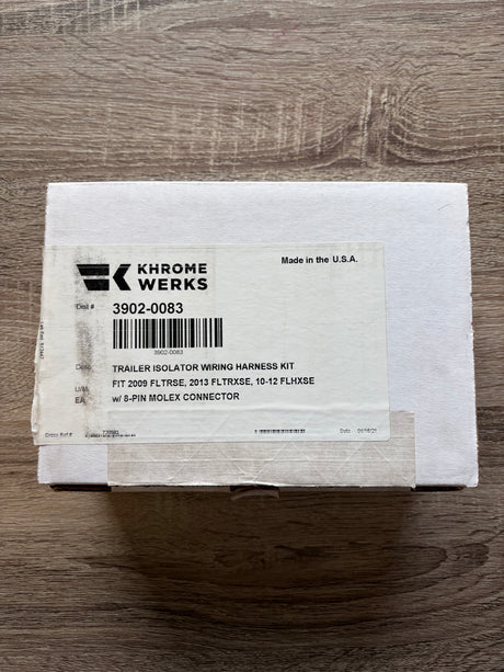Khrome Werks 09-13 Flhtcse Plug/Play Trailer Wire Kit
